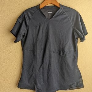 Lululemon Active Top black, asymmetrical